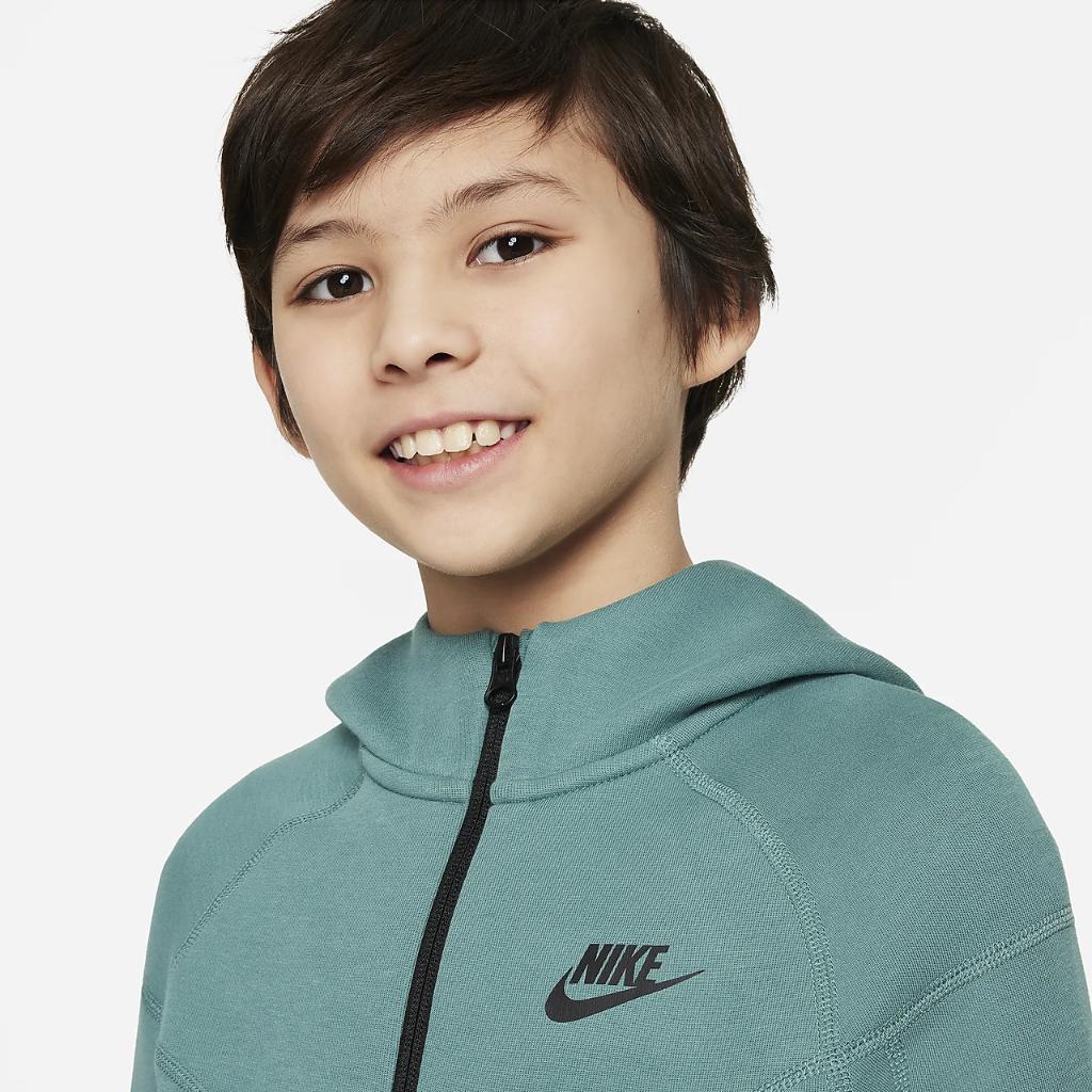 Nike Sportswear Tech Fleece Big Kids&#039; (Boys&#039;) Full-Zip Hoodie FD3285-361
