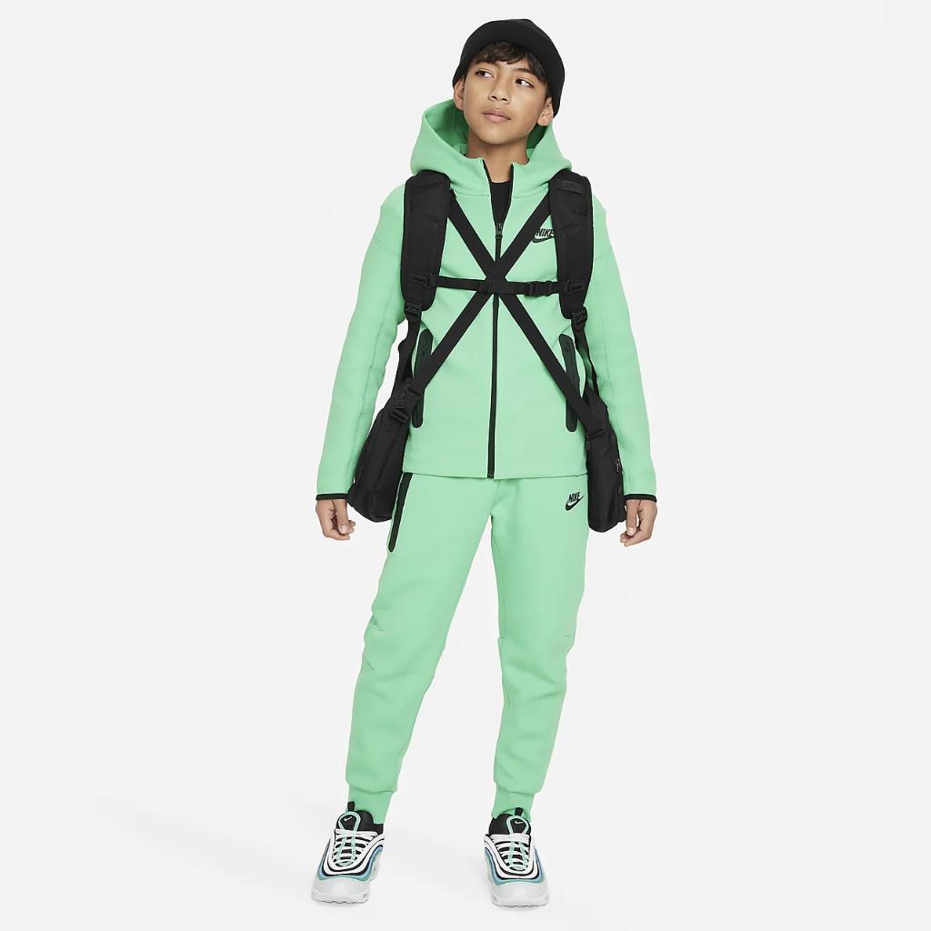 Nike Sportswear Tech Fleece Big Kids&#039; (Boys&#039;) Full-Zip Hoodie FD3285-363