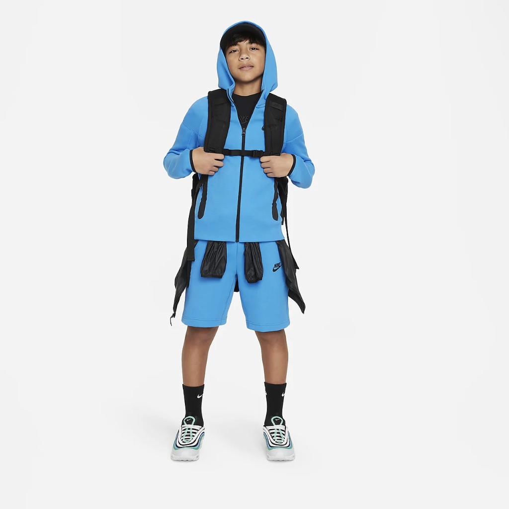 Nike Sportswear Tech Fleece Big Kids&#039; (Boys&#039;) Full-Zip Hoodie FD3285-435