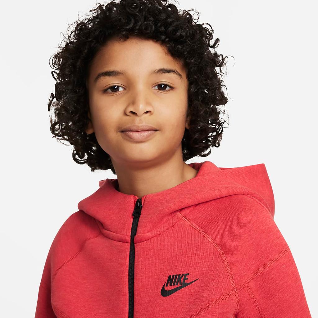 Nike Sportswear Tech Fleece Big Kids&#039; (Boys&#039;) Full-Zip Hoodie FD3285-672