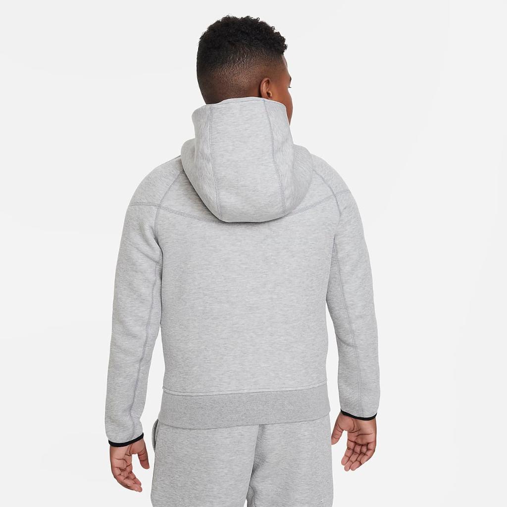 Nike Sportswear Tech Fleece Big Kids&#039; (Boys&#039;) Full-Zip Hoodie (Extended Size) FD3286-063