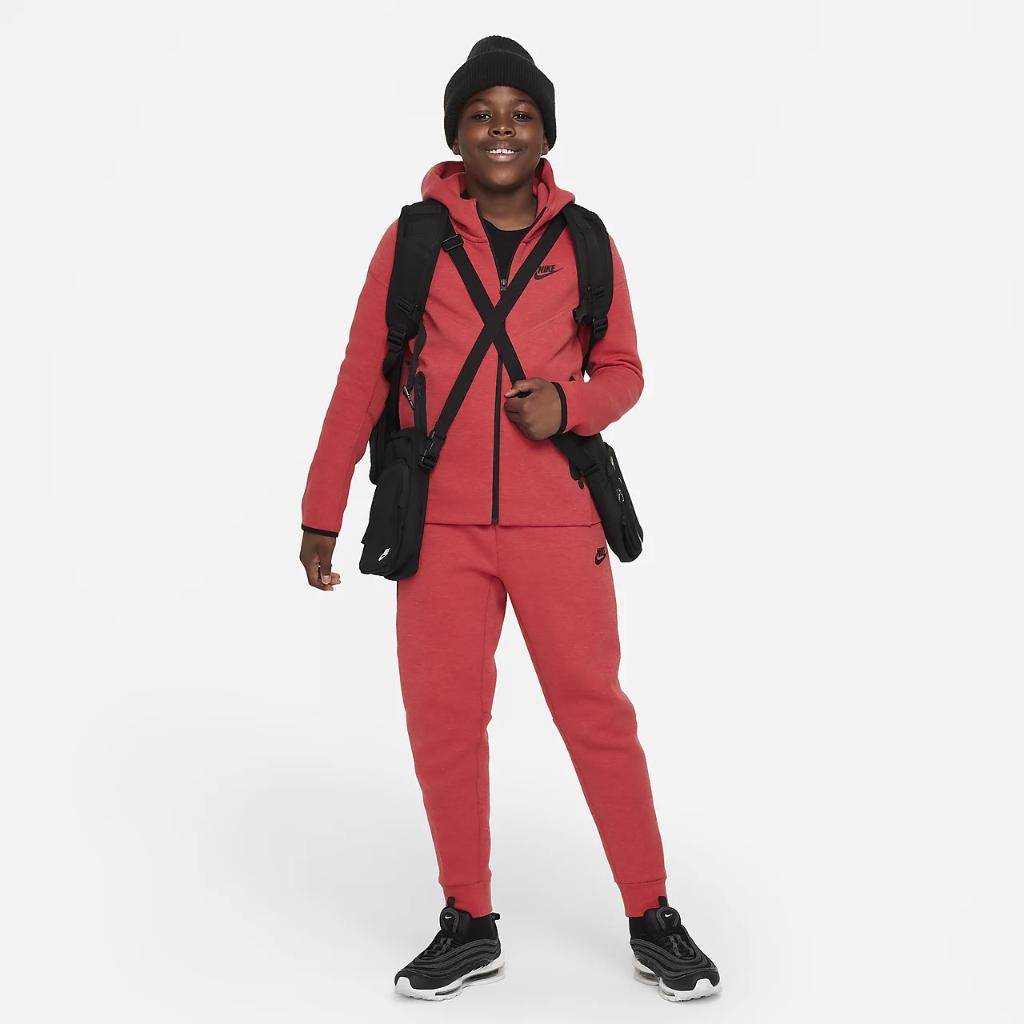 Nike Sportswear Tech Fleece Big Kids&#039; (Boys&#039;) Full-Zip Hoodie (Extended Size) FD3286-672