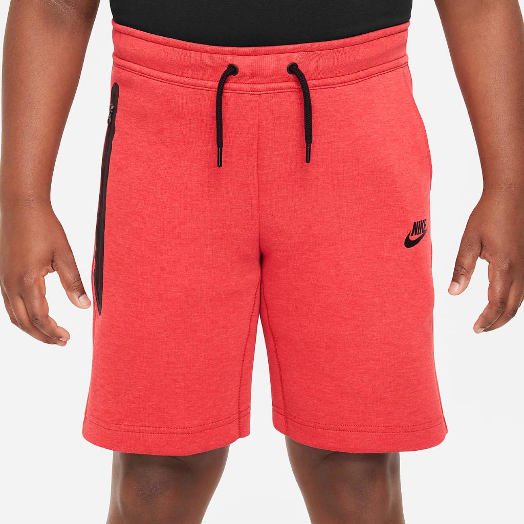 Nike Tech Fleece Big Kids&#039; (Boys&#039;) Shorts (Extended Size) FD3290-672