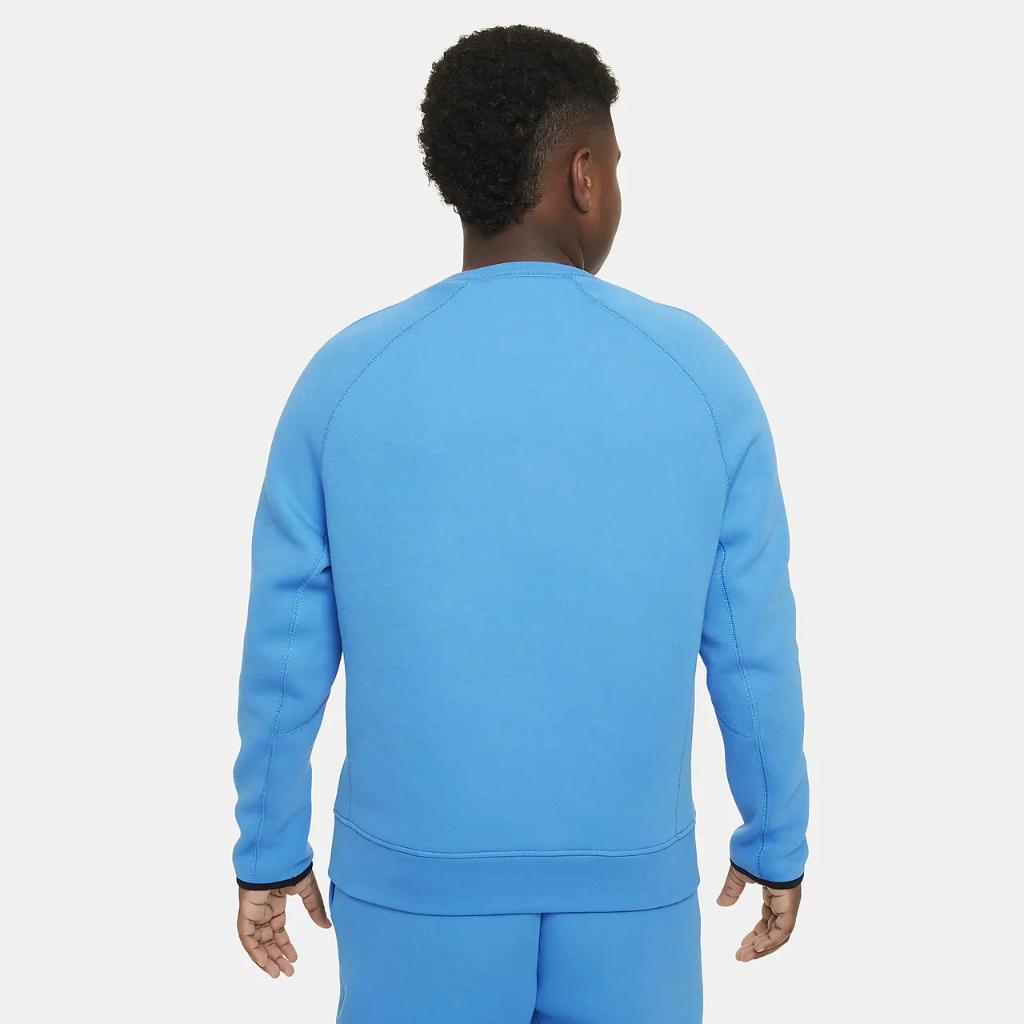Nike Sportswear Tech Fleece Big Kids&#039; (Boys&#039;) Sweatshirt (Extended Size) FD3294-435