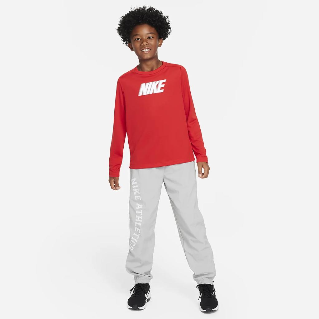 Nike Dri-FIT Multi+ Big Kids&#039; (Boys&#039;) Long-Sleeve Top FD3925-657