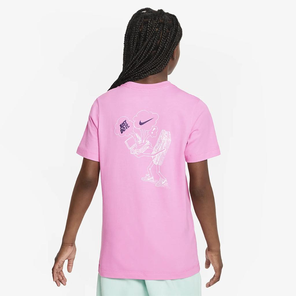 Nike Sportswear Big Kids&#039; T-Shirt FD3986-620