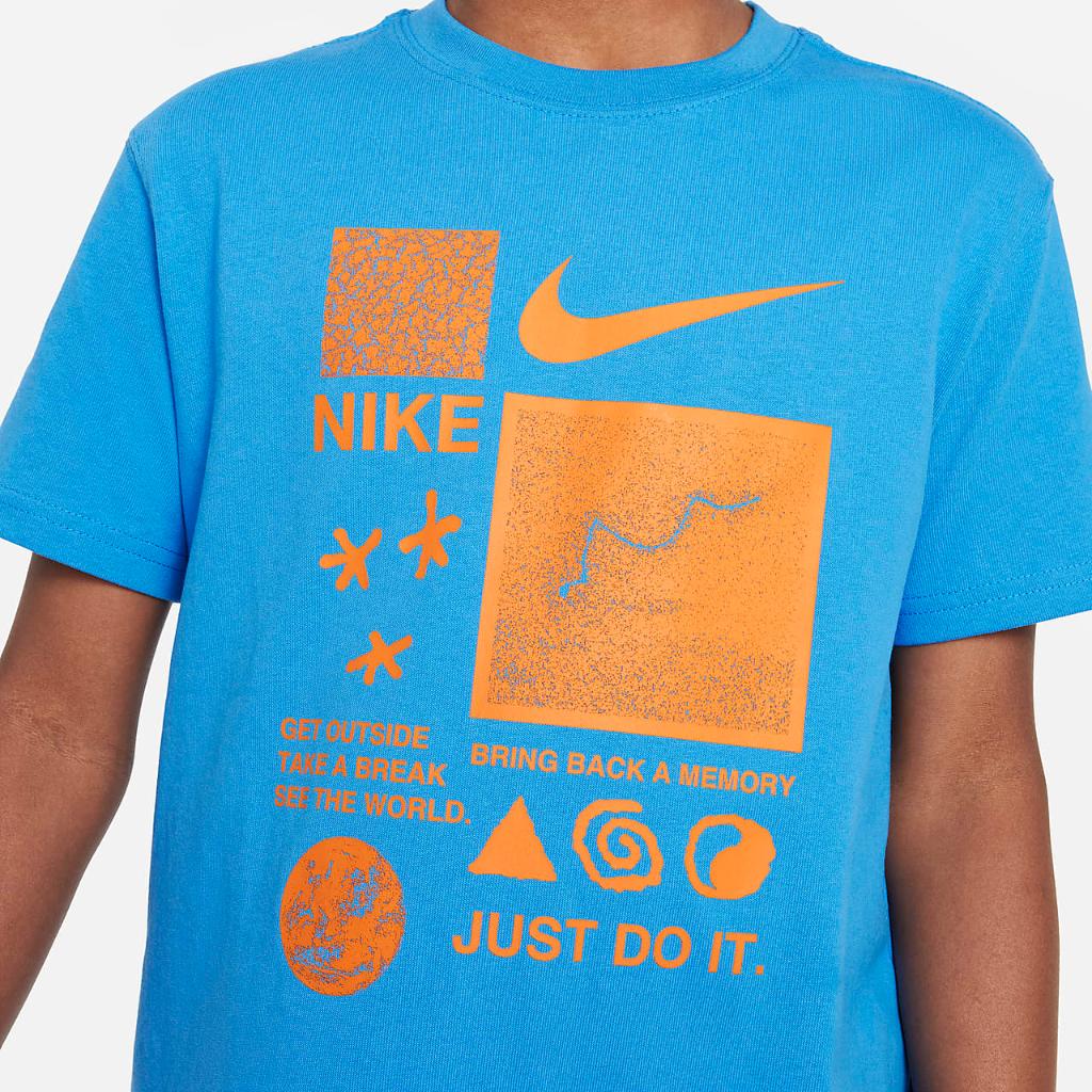 Nike Sportswear Big Kids&#039; T-Shirt FD3987-403