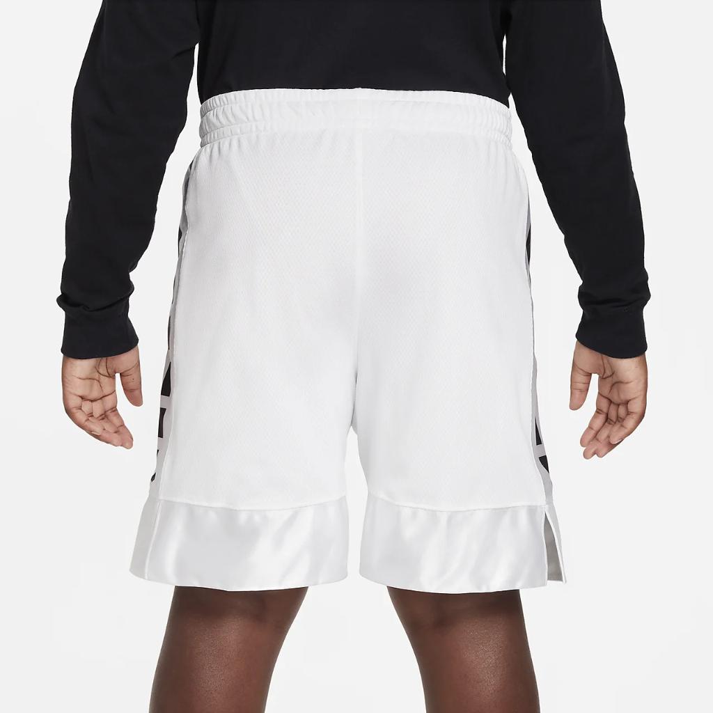 Nike Dri-FIT Elite 23 Big Kids&#039; (Boys&#039;) Basketball Shorts (Extended Size) FD4005-100