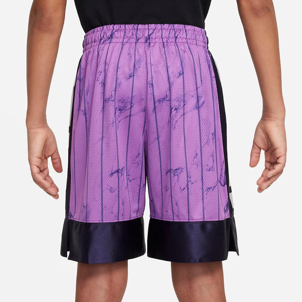 Nike Dri-FIT Elite 23 Big Kids&#039; (Boys&#039;) Printed Basketball Shorts FD4006-599