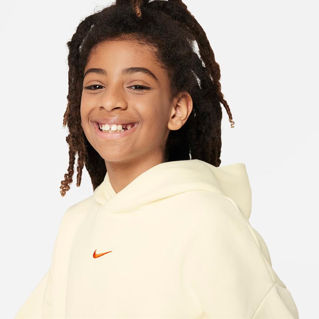 Nike Culture of Basketball Big Kids&#039; Oversized Pullover Basketball Hoodie FD4014-113