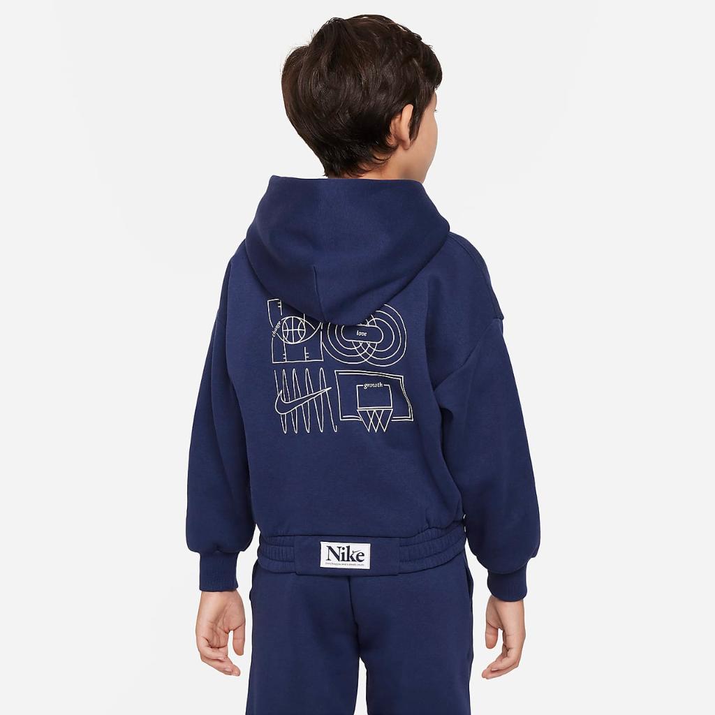 Nike Culture of Basketball Big Kids&#039; Oversized Pullover Basketball Hoodie FD4014-410