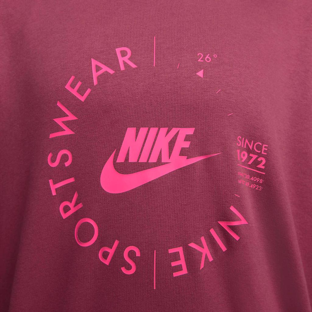 Nike Sportswear Women&#039;s Oversized Sports Utility Crew-Neck Sweatshirt FD4234-653