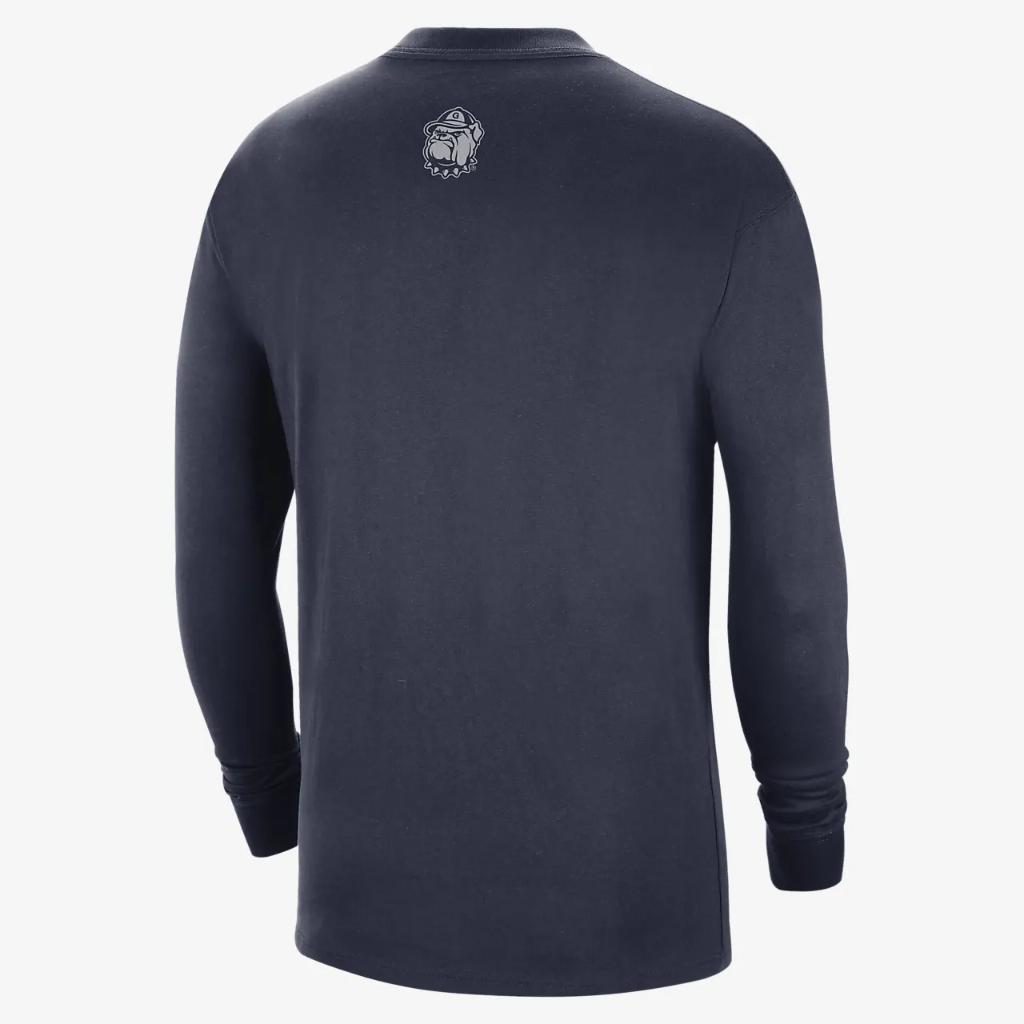Georgetown Men&#039;s Nike College Long-Sleeve Max90 T-Shirt FD4824-419