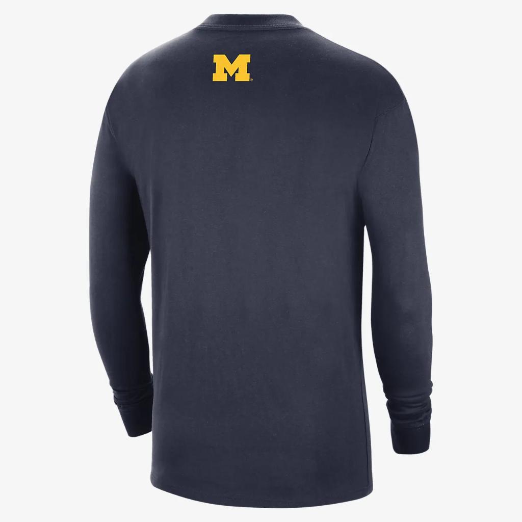 Michigan Men&#039;s Nike College Long-Sleeve Max90 T-Shirt FD4829-419