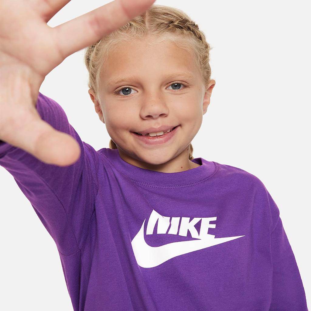 Nike Sportswear Big Kids&#039; (Girls&#039;) Long-Sleeve T-Shirt FD5359-599
