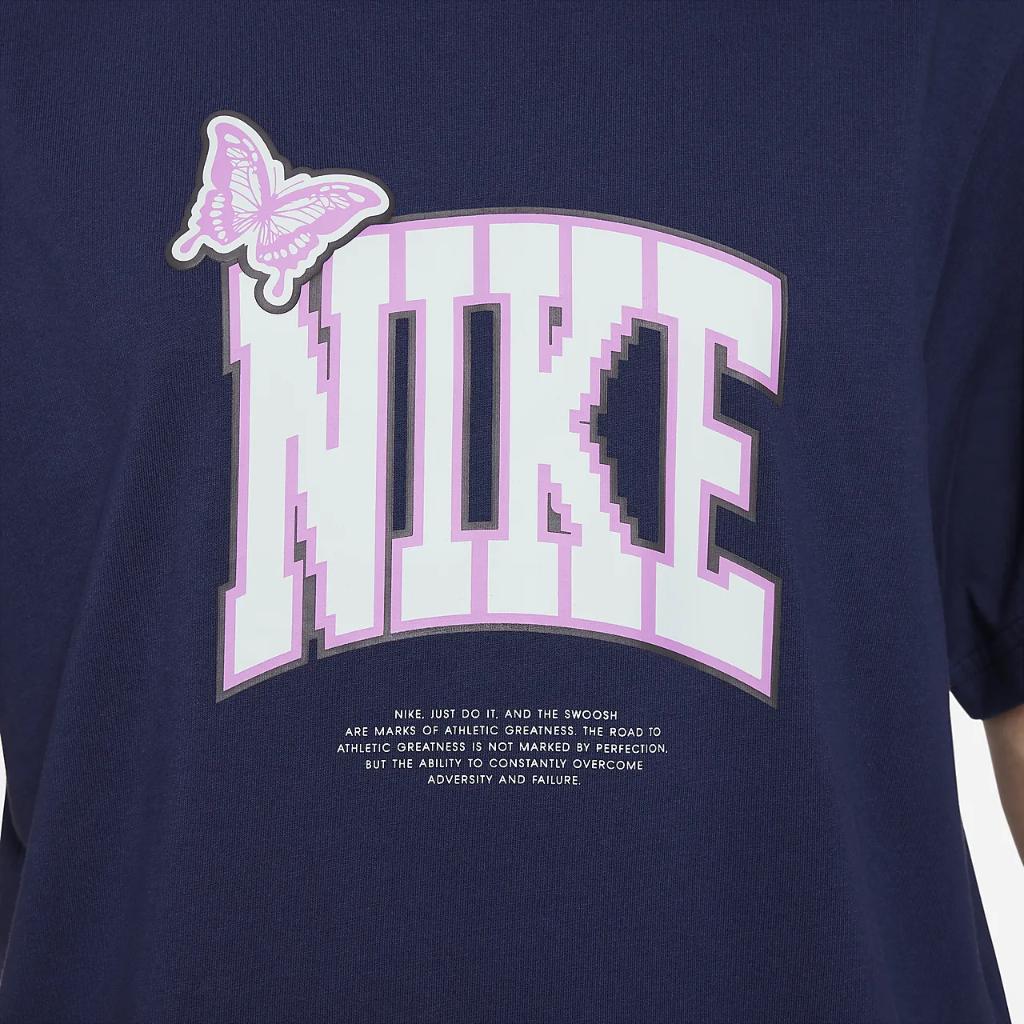 Nike Sportswear Big Kids&#039; (Girls&#039;) T-Shirt FD5371-410