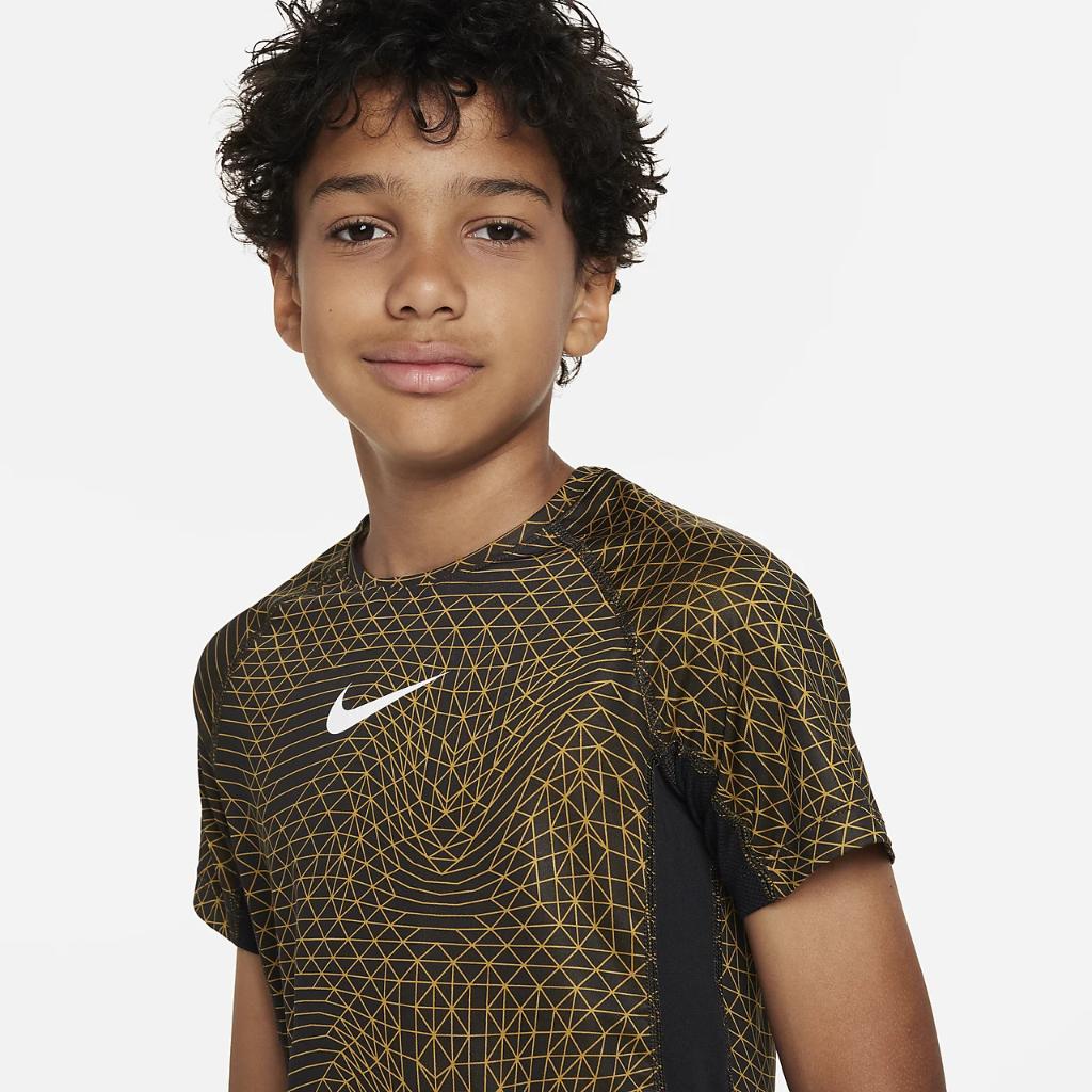 Nike Pro Dri-FIT Big Kids&#039; (Boys&#039;) Short-Sleeve Top FD5373-716