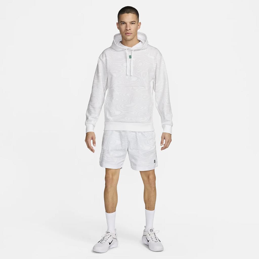 NikeCourt Heritage Men&#039;s Dri-FIT Fleece Tennis Hoodie FD5396-100