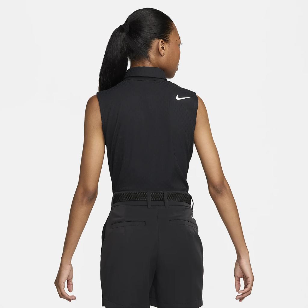 Nike Tour Women&#039;s Dri-FIT ADV Sleeveless Golf Polo FD5471-010