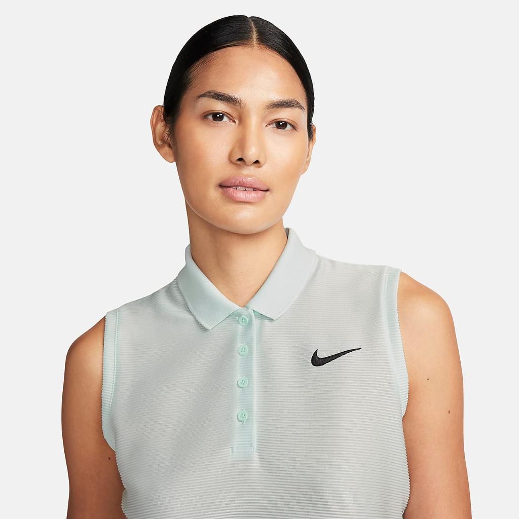 Nike Victory Women&#039;s Dri-FIT Sleeveless Golf Polo FD6708-394