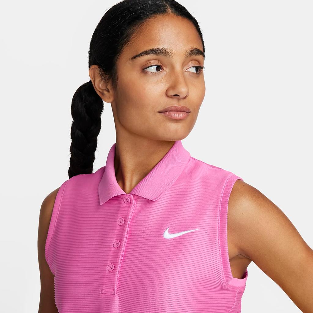 Nike Victory Women&#039;s Dri-FIT Sleeveless Golf Polo FD6708-675