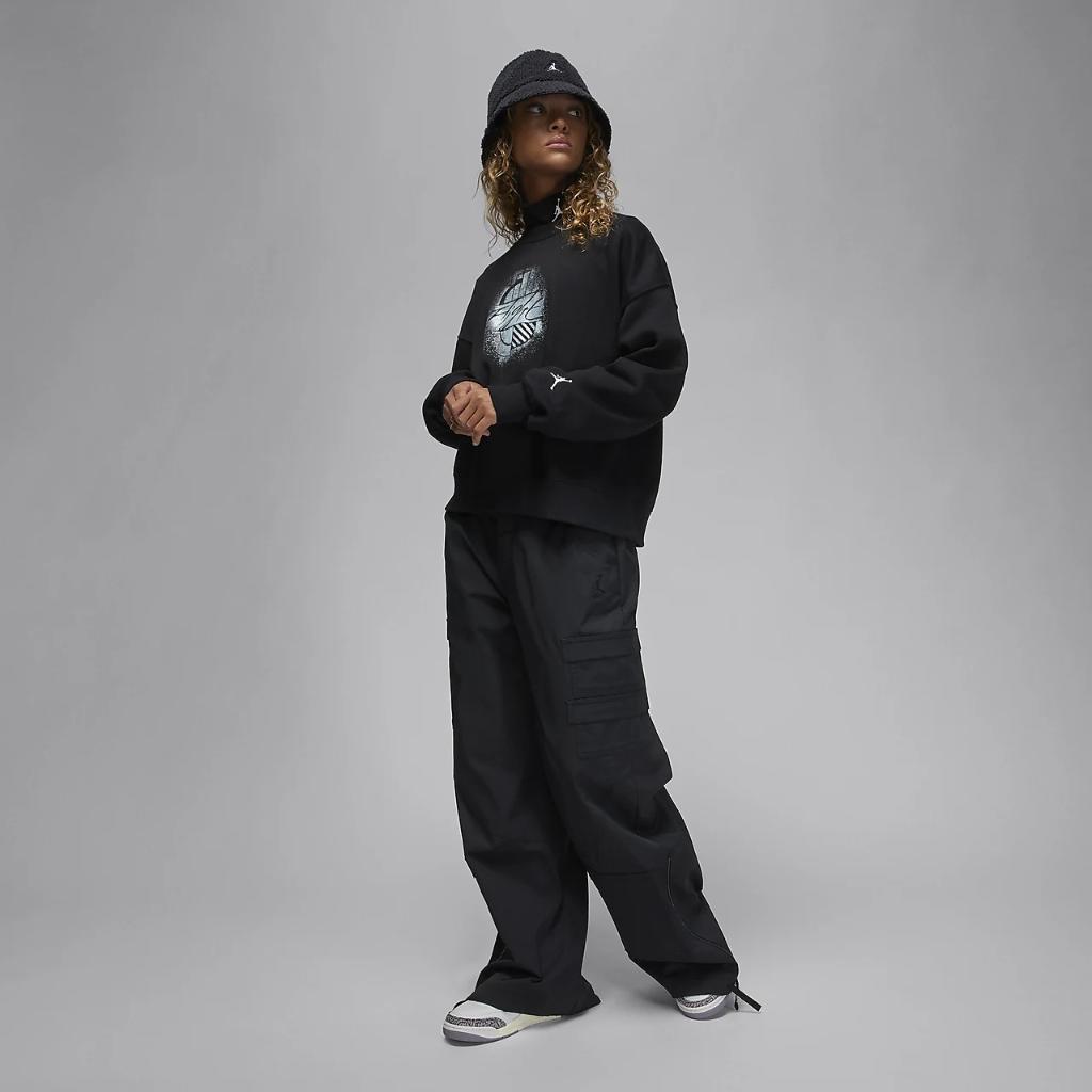 Jordan Brooklyn Fleece Women&#039;s Graphic Crew-Neck Sweatshirt FD7157-010