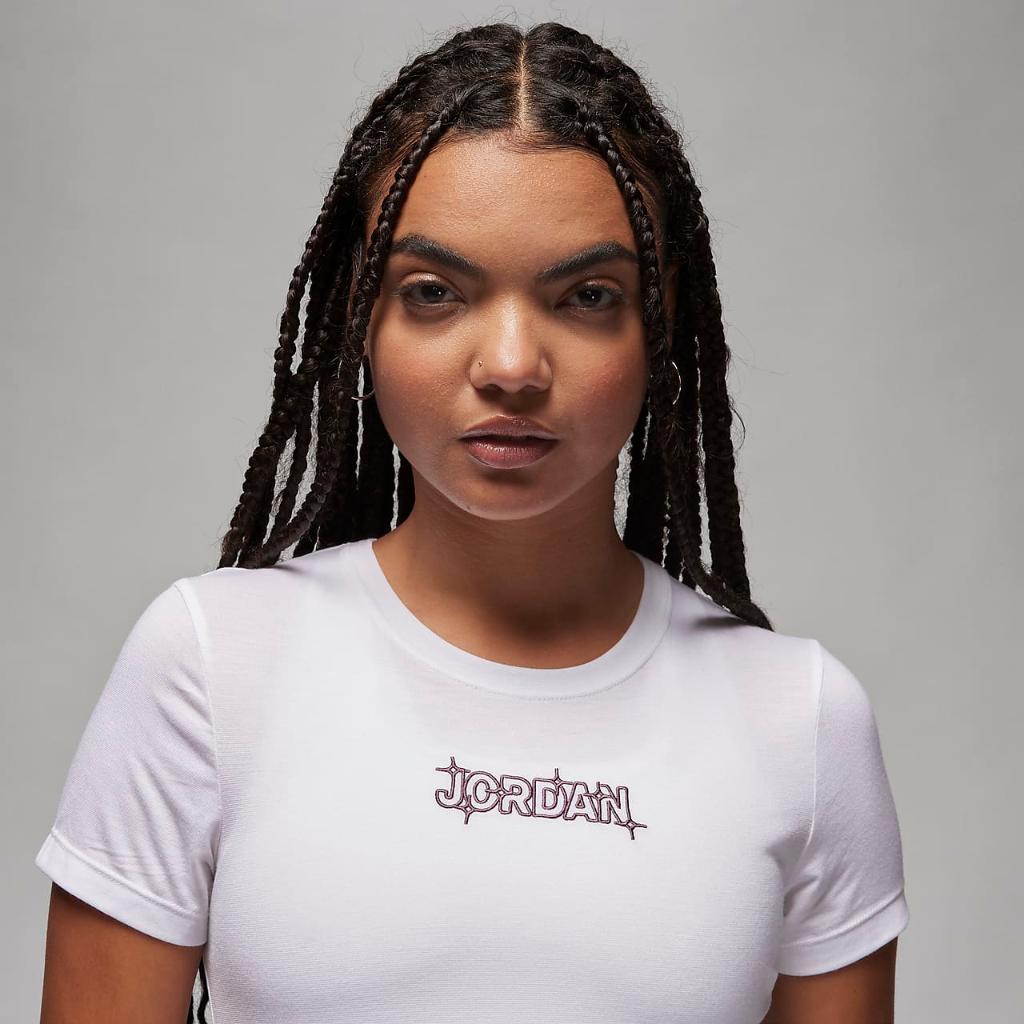 Jordan Women&#039;s Slim Graphic T-Shirt FD7241-100