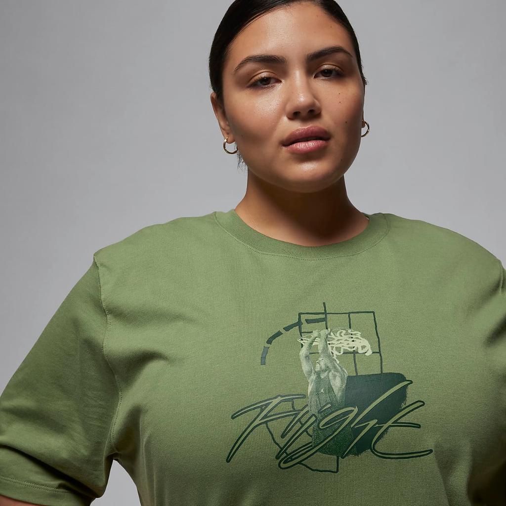 Jordan Women&#039;s Graphic T-Shirt (Plus Size) FD7246-340