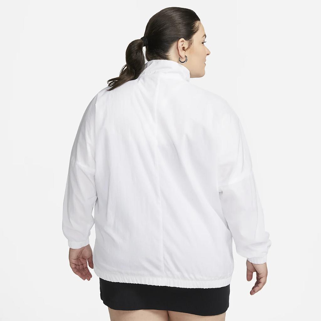 Nike Sportswear Essential Women&#039;s Woven Jacket (Plus Size) FD7497-100
