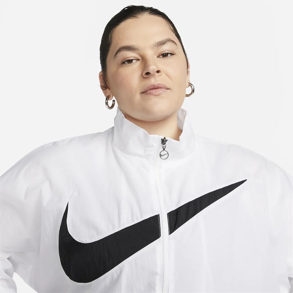 Nike Sportswear Essential Women&#039;s Woven Jacket (Plus Size) FD7497-100