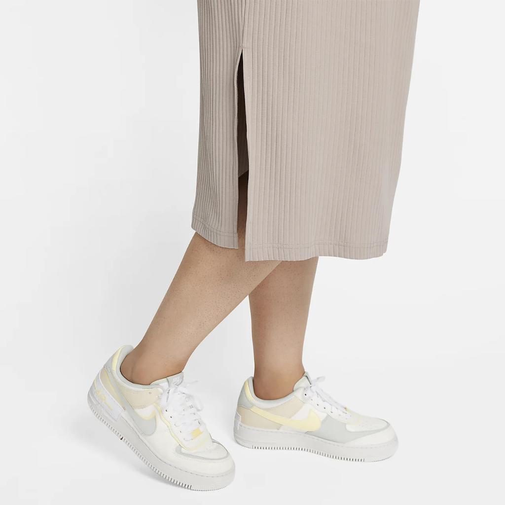 Nike Sportswear Women&#039;s High-Waisted Ribbed Jersey Skirt (Plus Size) FD7521-272