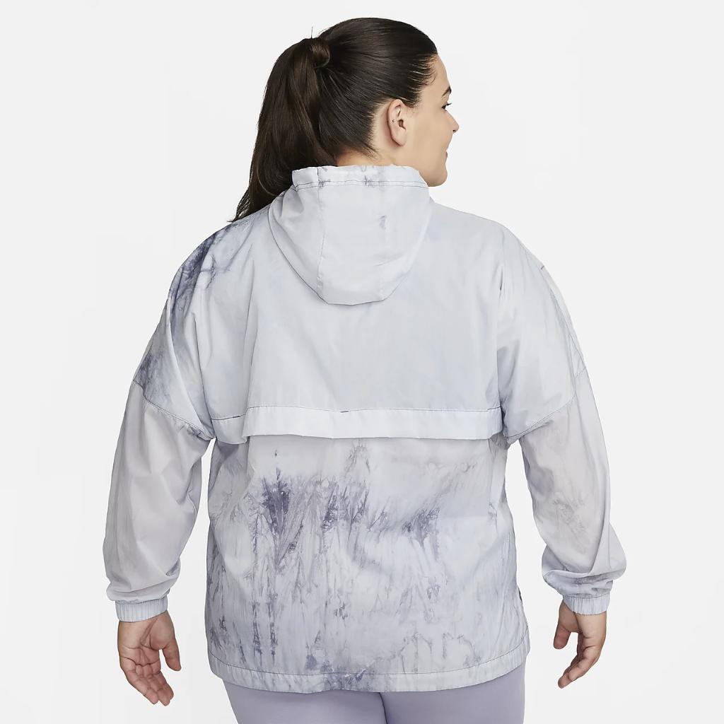 Nike Sportswear Women&#039;s Woven Wave Dye Jacket (Plus Size) FD7524-015