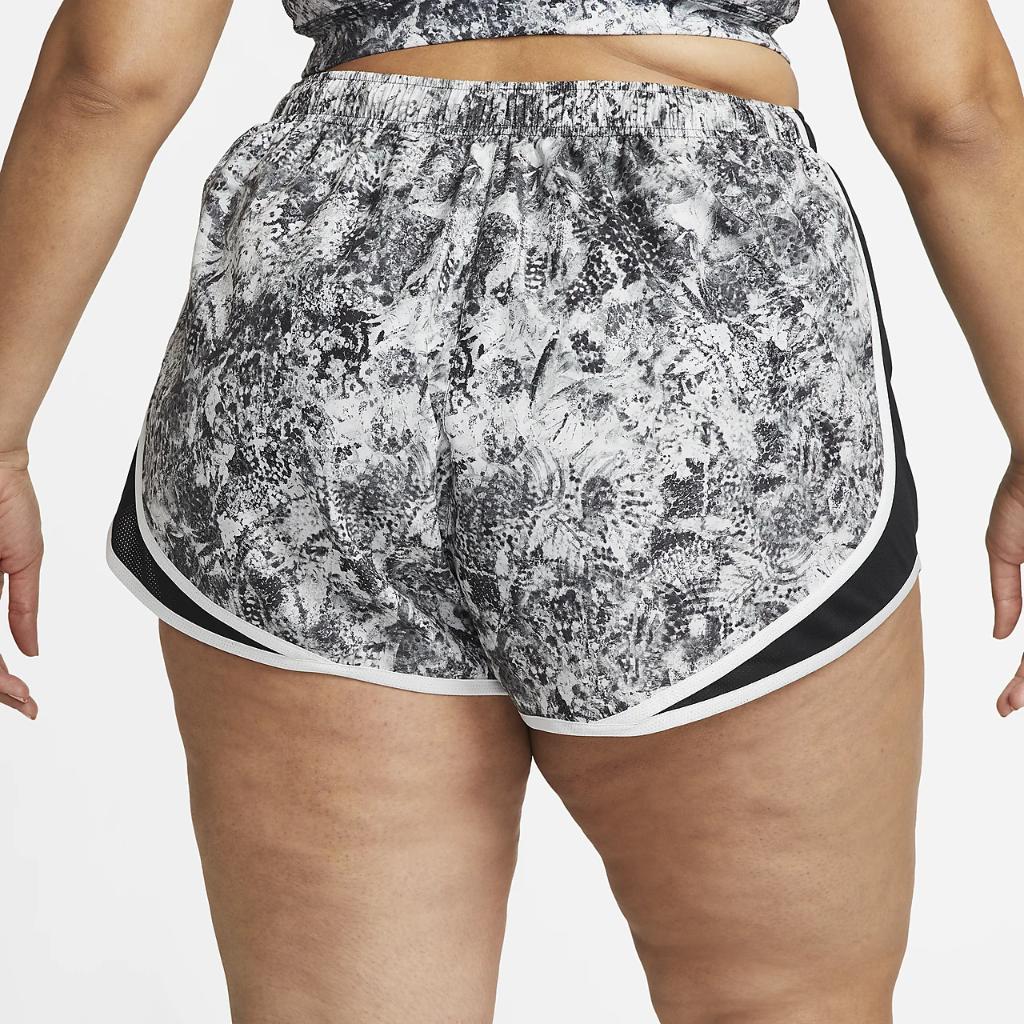 Nike Dri-FIT Tempo Women&#039;s Printed Running Shorts (Plus Size) FD7789-010