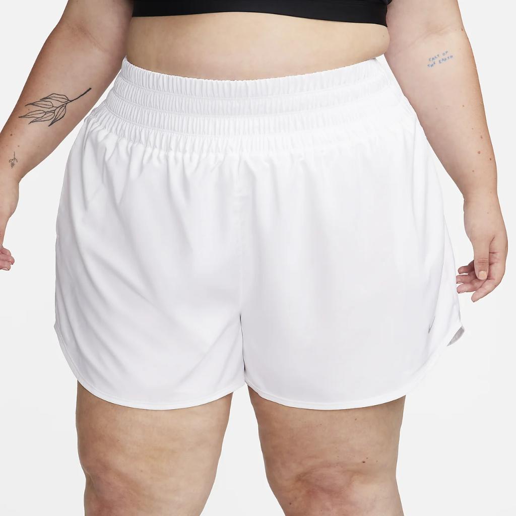 Nike Dri-FIT One Women&#039;s Ultra High-Waisted 3&quot; Brief-Lined Shorts (Plus Size) FD7839-100
