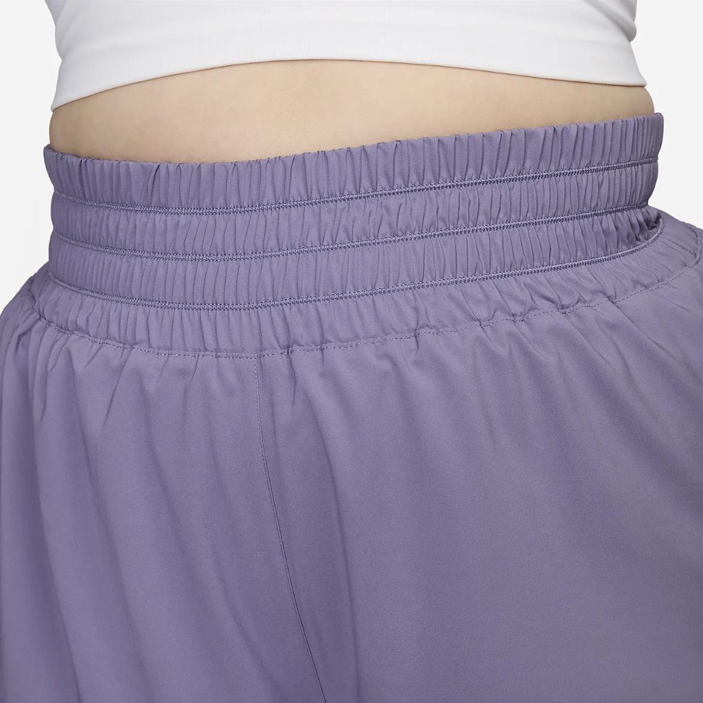 Nike Dri-FIT One Women&#039;s Ultra High-Waisted 3&quot; Brief-Lined Shorts (Plus Size) FD7839-509