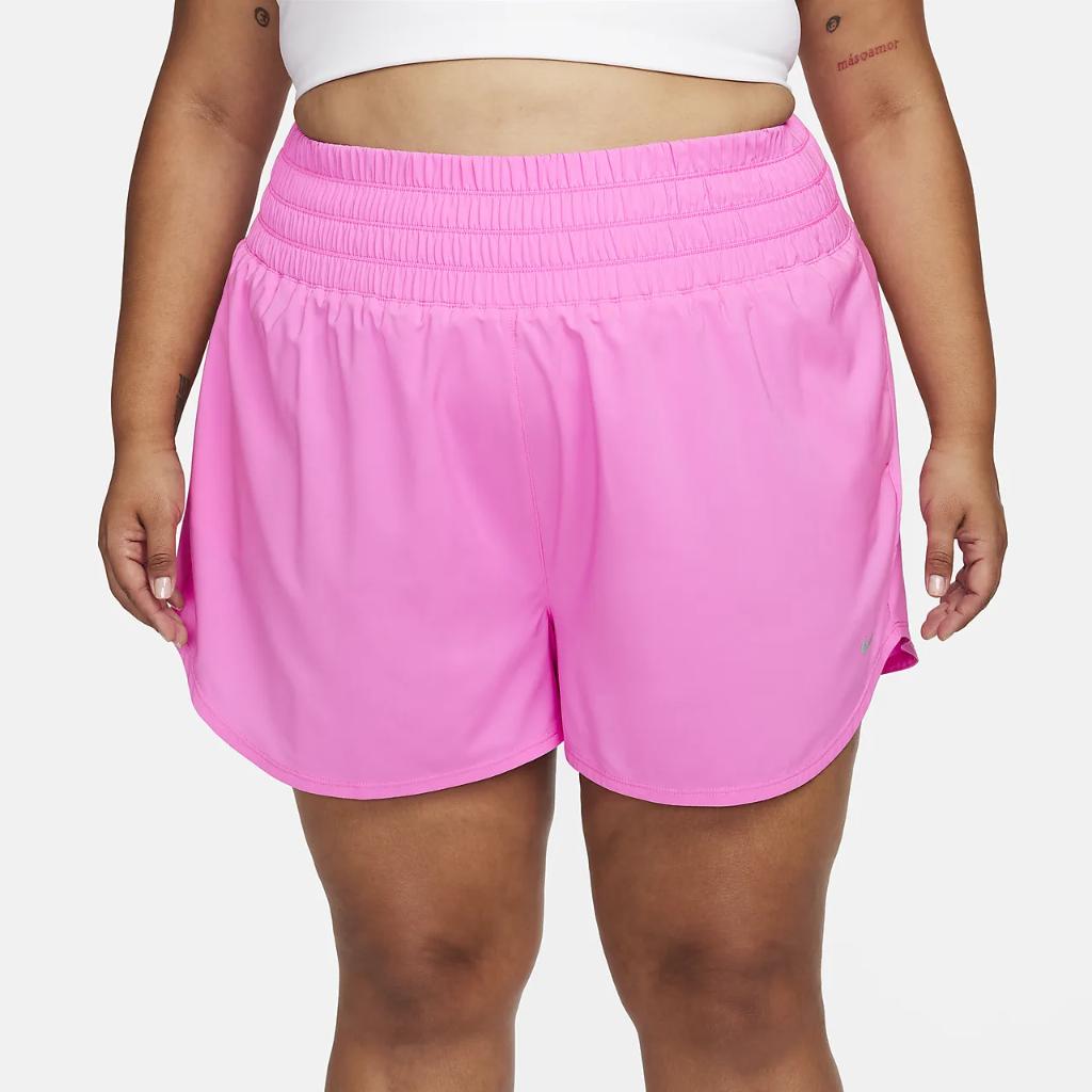 Nike Dri-FIT One Women&#039;s Ultra High-Waisted 3&quot; Brief-Lined Shorts (Plus Size) FD7839-675