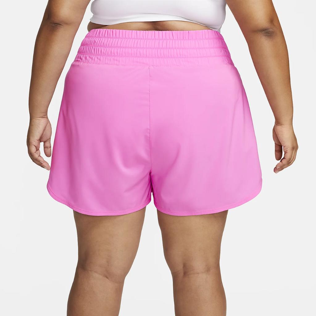Nike Dri-FIT One Women&#039;s Ultra High-Waisted 3&quot; Brief-Lined Shorts (Plus Size) FD7839-675