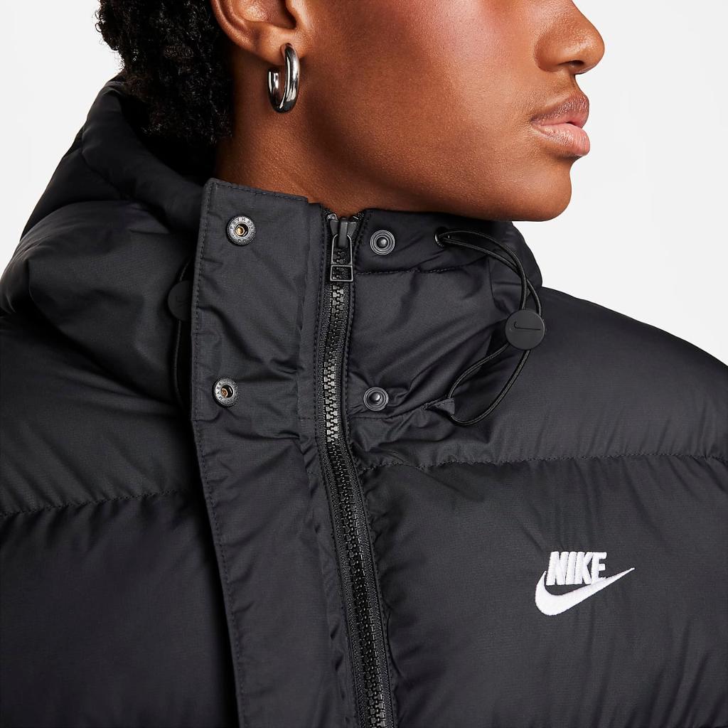 Nike Sportswear Metro Puffer Women&#039;s Therma-FIT Loose Hooded Jacket FD8290-010