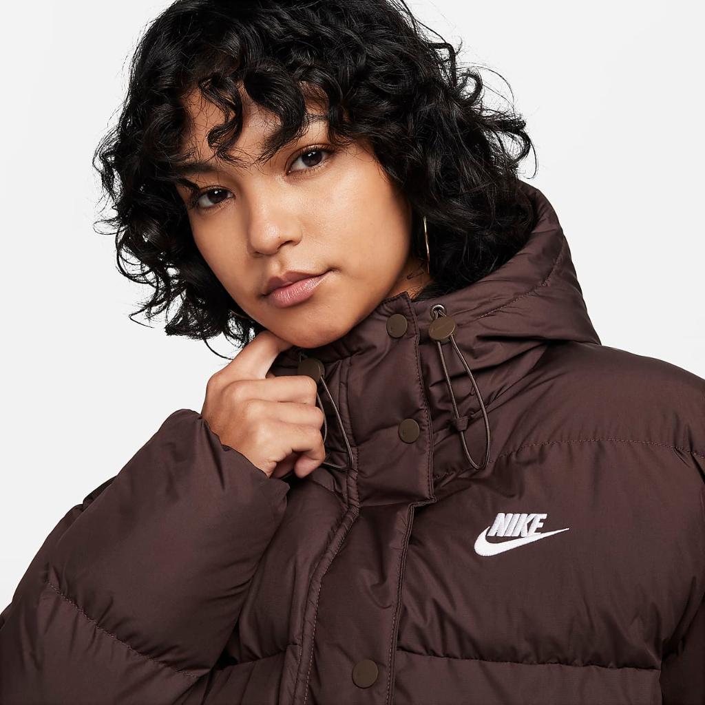 Nike Sportswear Metro Puffer Women&#039;s Therma-FIT Loose Hooded Jacket FD8290-237