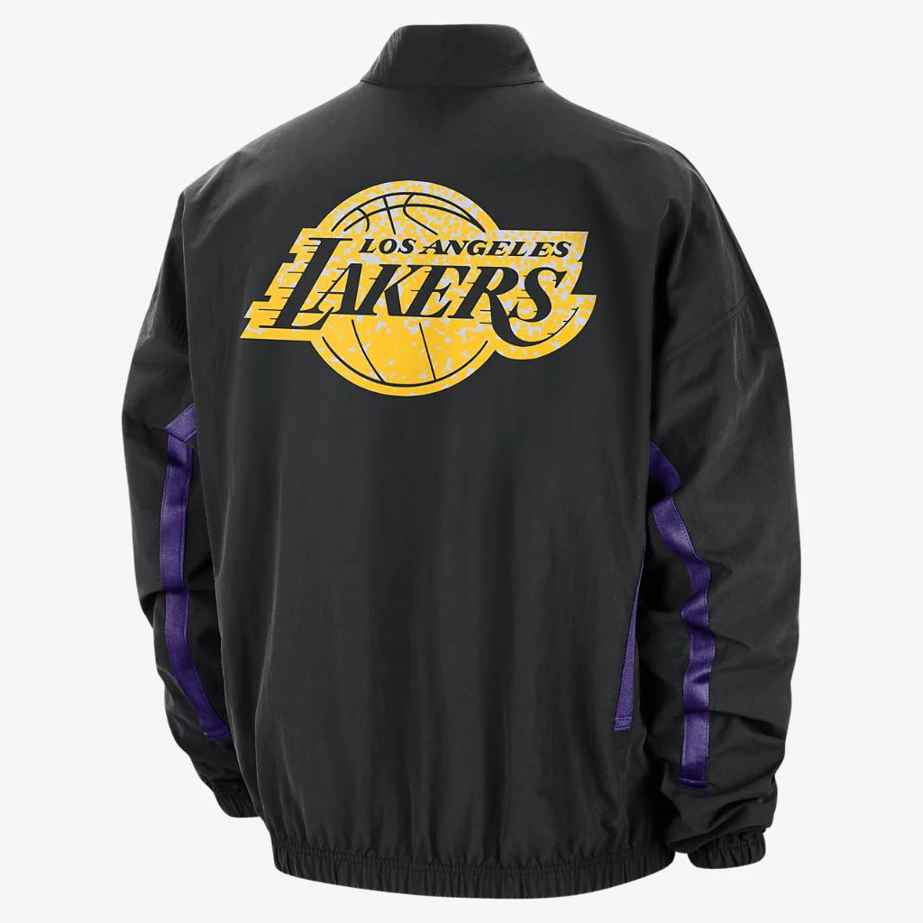 Los Angeles Lakers DNA Courtside Men&#039;s Nike NBA Woven Graphic Jacket FD8532-010