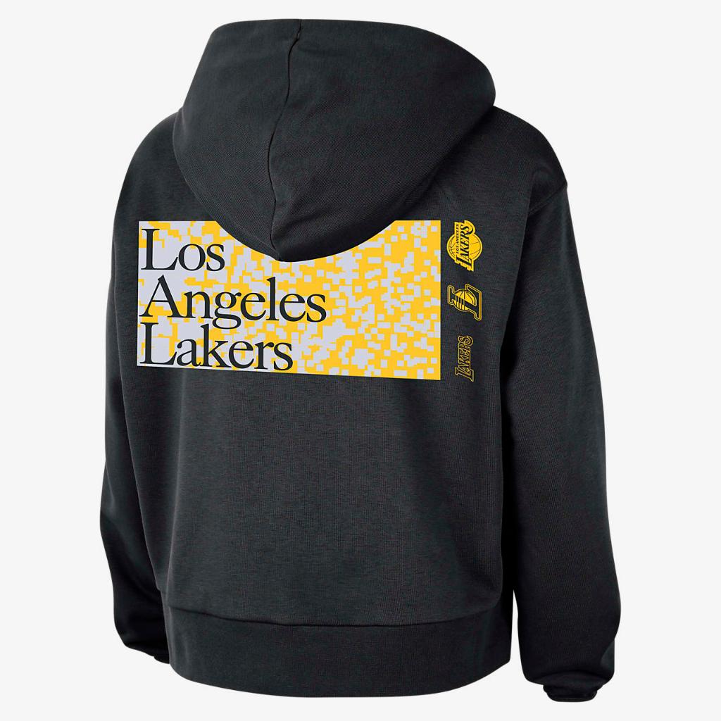 Los Angeles Lakers Standard Issue Women&#039;s Nike Dri-FIT NBA Pullover Hoodie FD8893-010