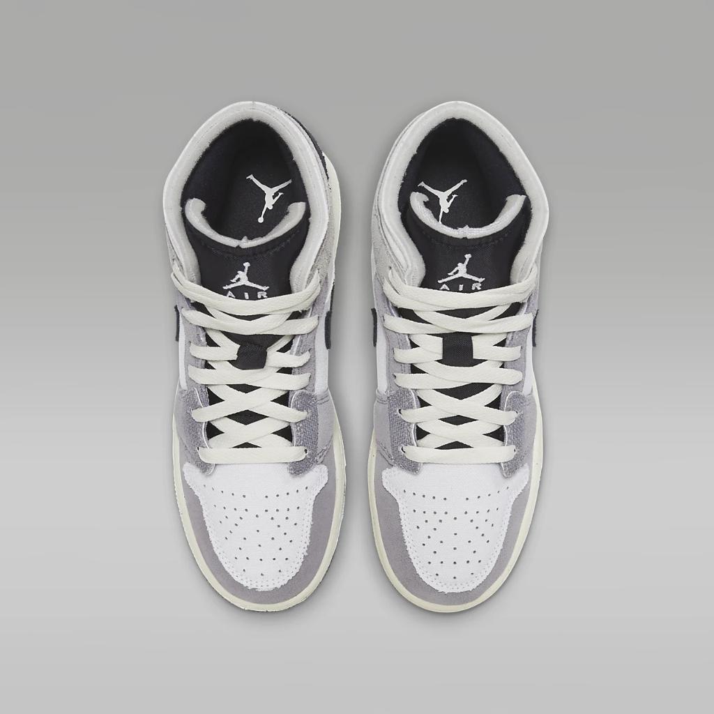Air Jordan 1 Mid SE Big Kids&#039; Shoes FD9091-002