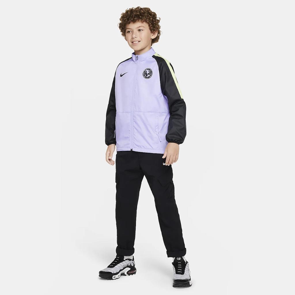 Club América Academy AWF Third Big Kids&#039; Nike Soccer Full-Zip Repel Jacket FD9320-580