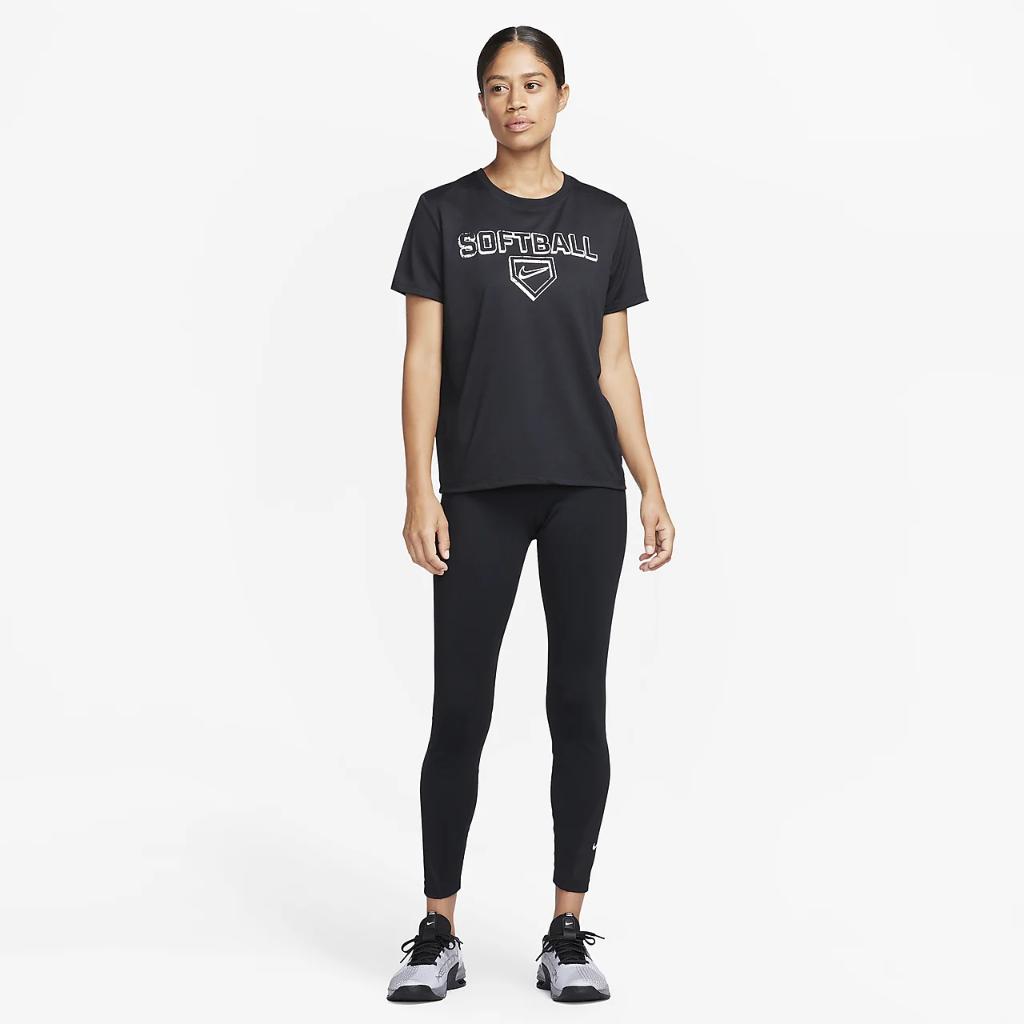 Nike Dri-FIT Women&#039;s Softball T-Shirt FD9347-010