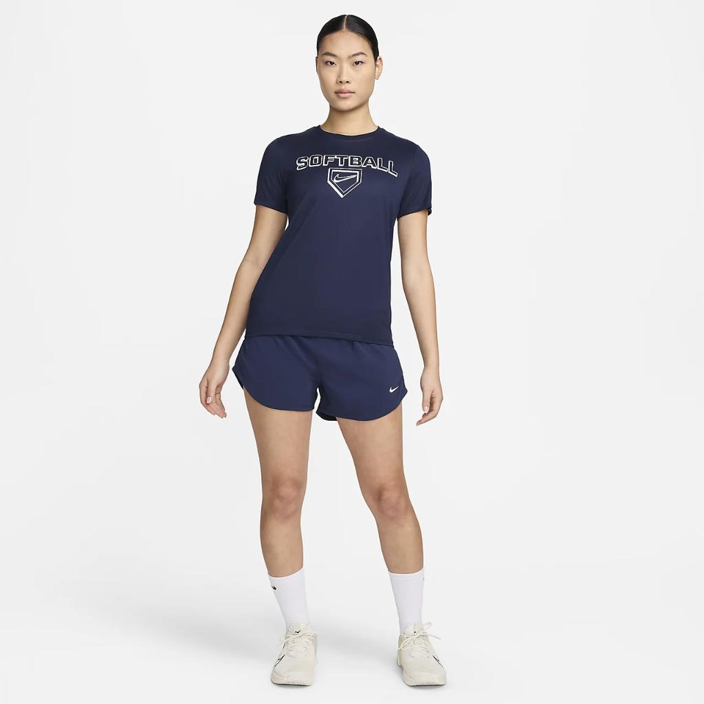 Nike Dri-FIT Women&#039;s Softball T-Shirt FD9347-419