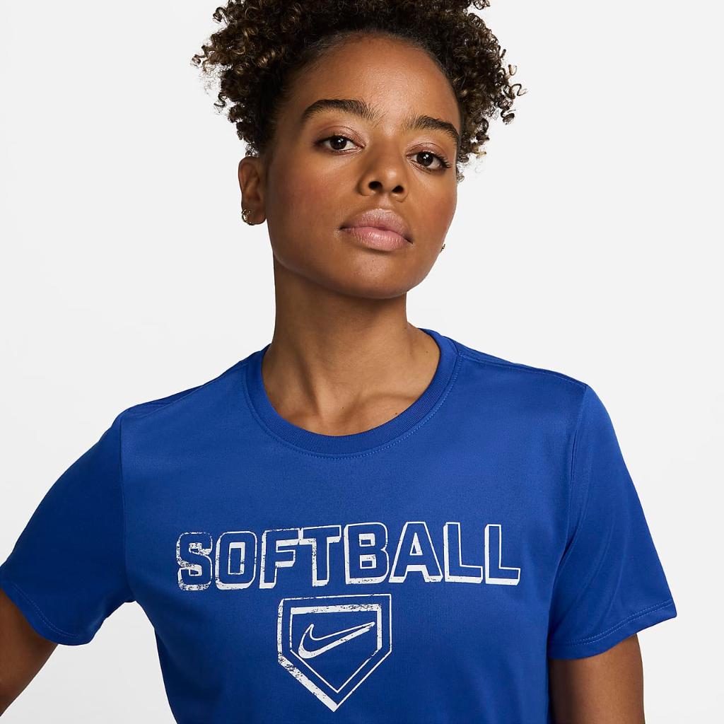 Nike Dri-FIT Women&#039;s Softball T-Shirt FD9347-480