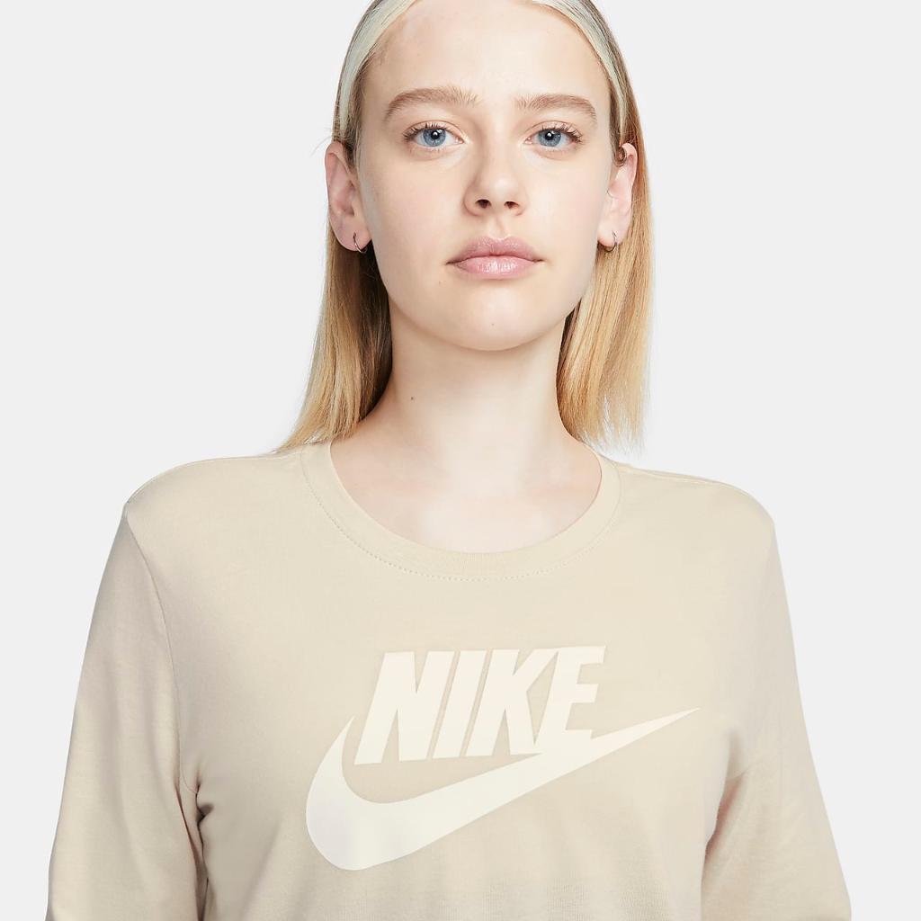 Nike Sportswear Essentials Women&#039;s Long-Sleeve Logo T-Shirt FJ0441-115