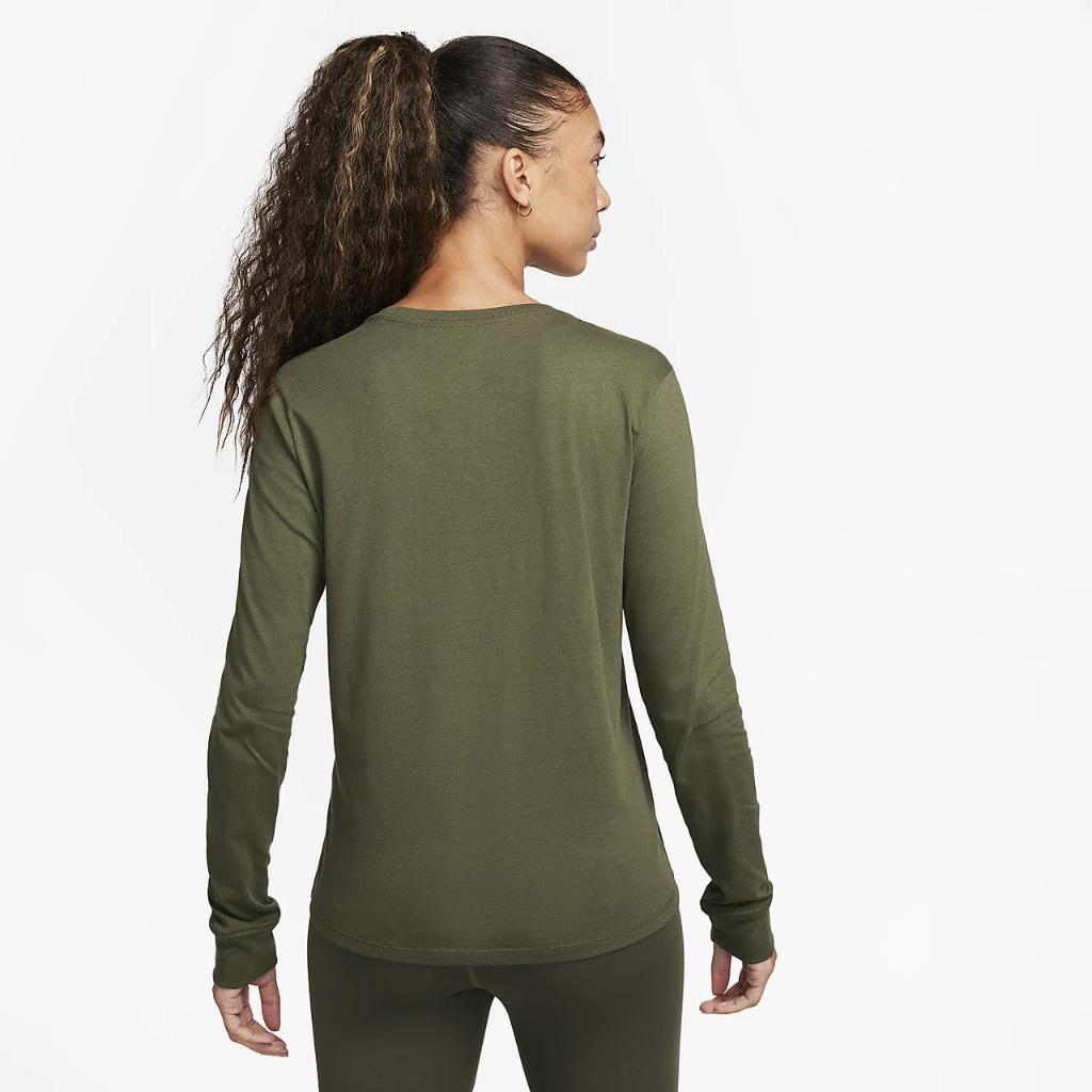 Nike Sportswear Essentials Women&#039;s Long-Sleeve Logo T-Shirt FJ0441-325