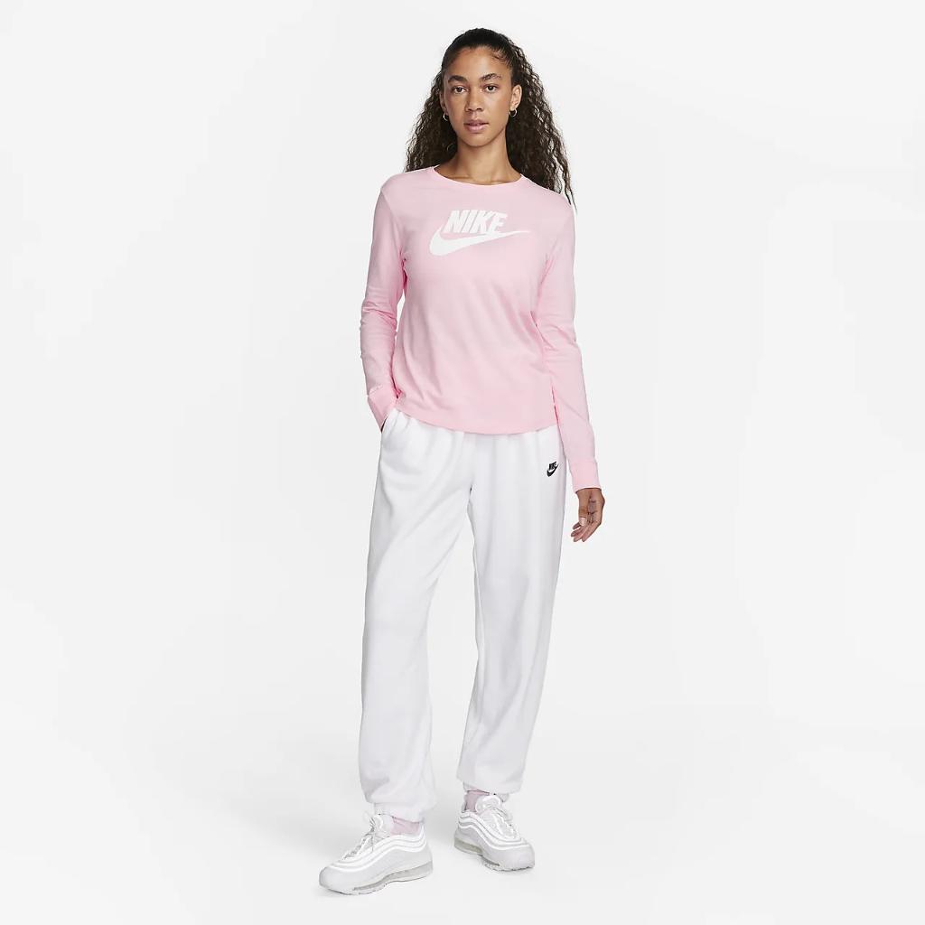 Nike Sportswear Essentials Women&#039;s Long-Sleeve Logo T-Shirt FJ0441-690