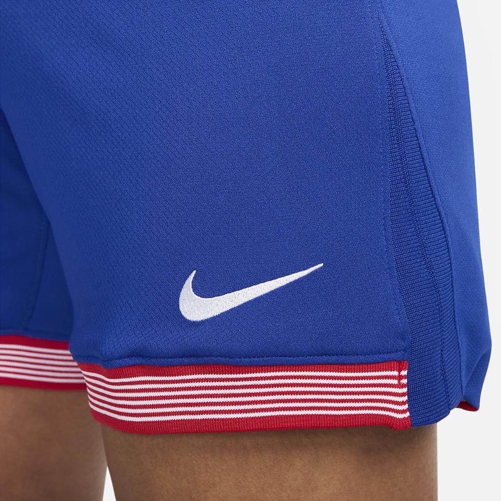 USMNT 2024 Stadium Home Women&#039;s Nike Dri-FIT Soccer Replica Shorts FJ1509-417